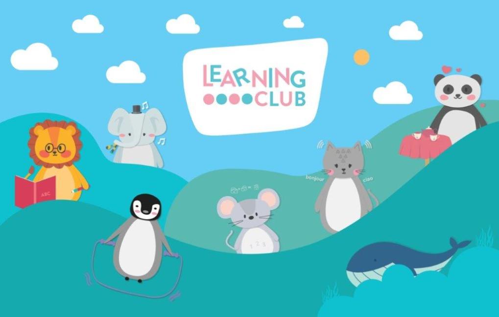 Learning club Characters from gifts for little hands
