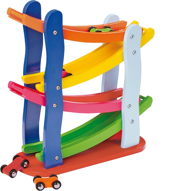 Wooden Colourful Racetrack Toy | Gifts For Little Hands | Educational Toys